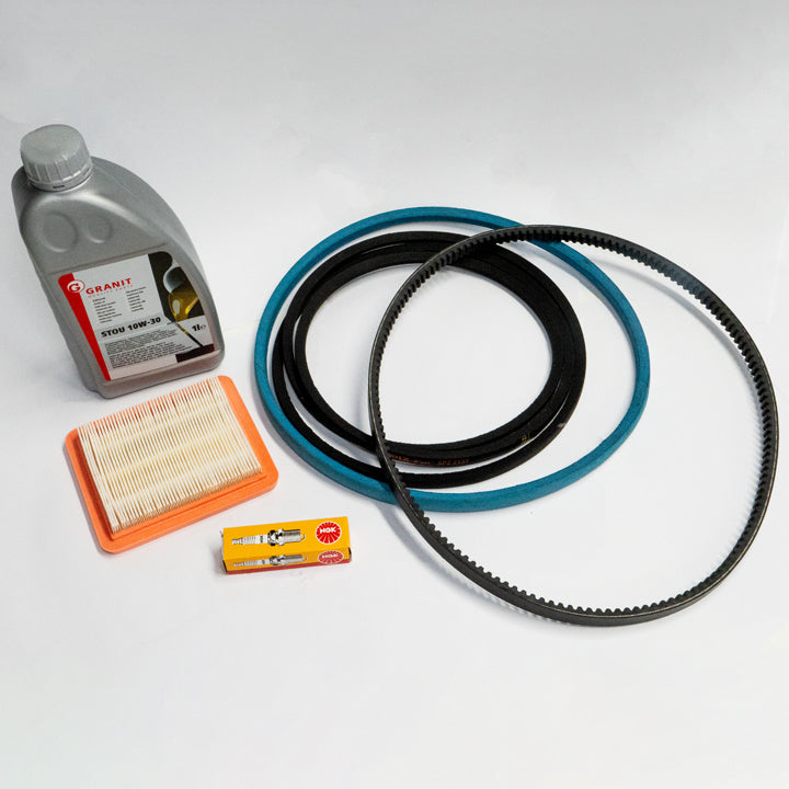 Westermann WKB660 Services Kit - Replacement Belts, Filter, Oil and Spark plugs
