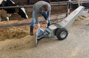 Image of a Westermann WS800 Vario Scraper in action, with the Feed Shield attachment