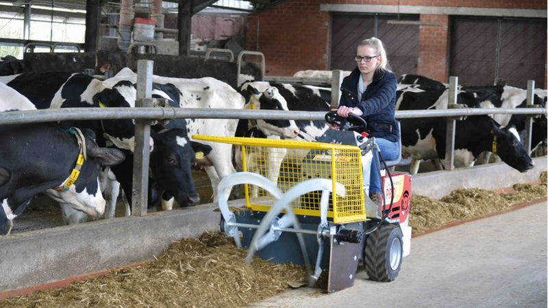 Using the Westermann Feed Auger for Cattle Silage