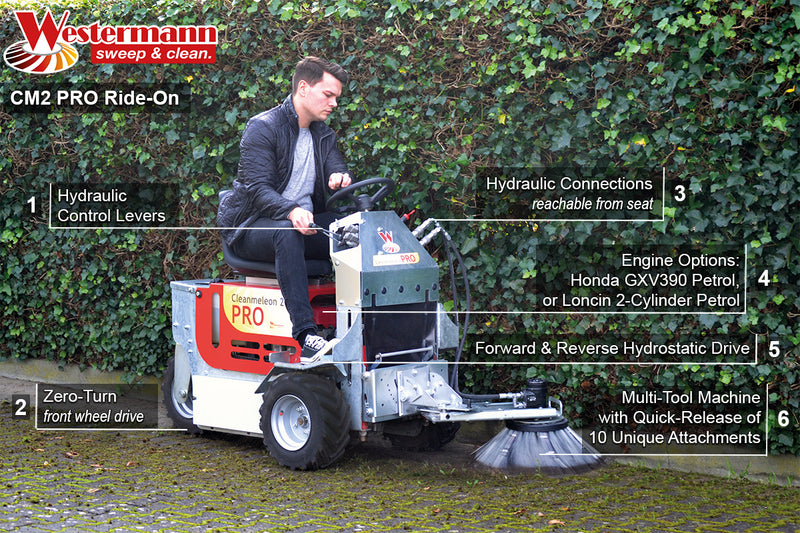 Westermann CM2 Ride-On PRO (with Hydraulics)