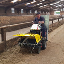 An image showing the FA800 Feed Auger attachment in action, moving dry animal feed and bedding