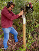 Easy Petrol Post Driver - Max107 - with Multi Adapter