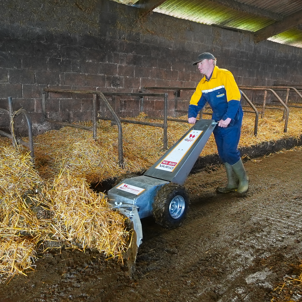 Westermann Walk Behind Farm Scraper - WS800 Vario - Electric