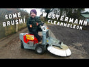 Review video of the Westermann CM2 PRO Ride-On machine with R1000 Radial Brush attachment