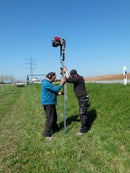 Long Handles in action on a fruit farm