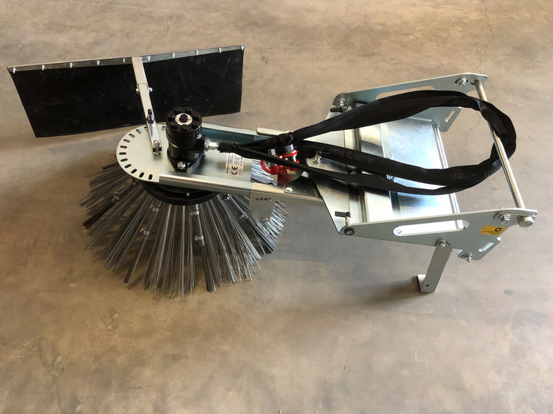 Windrow Maker for WKB550 Weed Brush from side