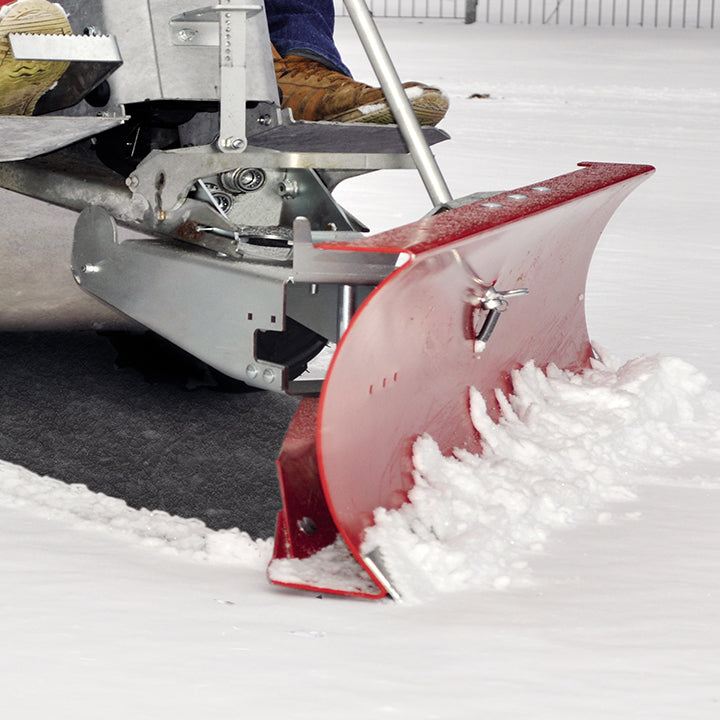 Snow plough attachment for CM2 