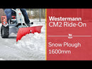 CM2 Ride On Snow Plough Applications 