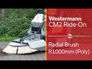 R1000mm Poly Brush for CM2 Ride-on