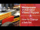 How to Change Belt Set for the WKB660 Moss Brush